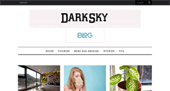 Desktop Screenshot of darkskymagazine.com