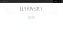 Tablet Screenshot of darkskymagazine.com